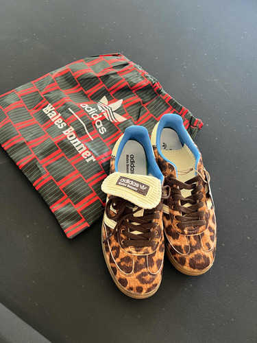 adidas Originals X Walles Bonner Samba. Animal Print