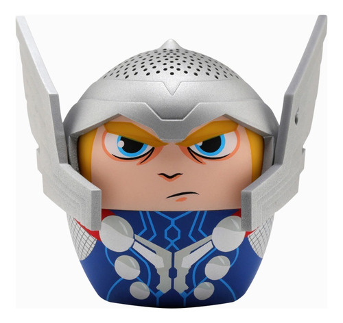 Bocina Bluetooth Marvel Thor Bitty Boomers Color Azul Acero