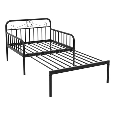 Sofá Cama De Metal Extensible Con Barandillas Y Reposabrazos | Meses sin interés