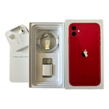 Caixa Vazia iPhone 8 256 Gb Red Com Acessórios Novos