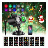 Luces Serie Led De Navidad Halloween Proyector Dual 2en1