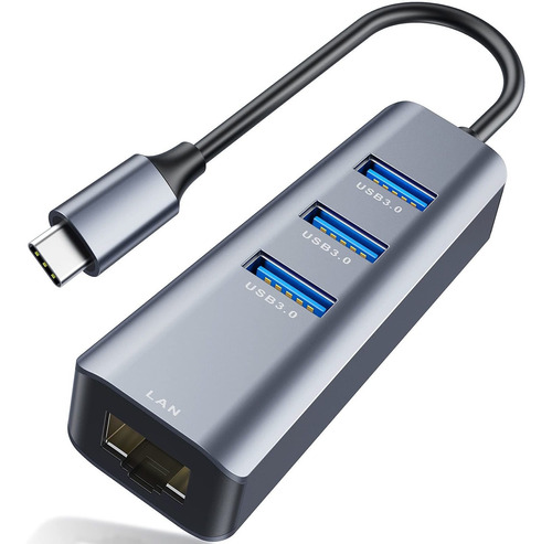 Adaptador Usb C A Ethernet, Ablewe 4 En 1 Rj45 A Usb-c/thund