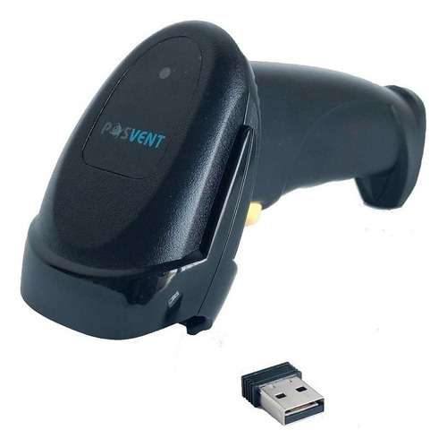 Lector De Código De Barras Posvent Ps9861 Usb 1d 5v Negro