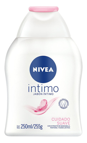 Jabón Íntimo Líquido Nivea Cuidado Suave 250ml