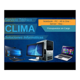 Clima Informatica - Servicio Tecnico Notebook Pc All-in-one
