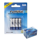 Caja Pack X 48 Pilas Aaa Triple A Blister X4 Fulltotal 1.5v