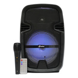 Parlante Cabina De Sonido Bluetooth + Micrófono Kx-806
