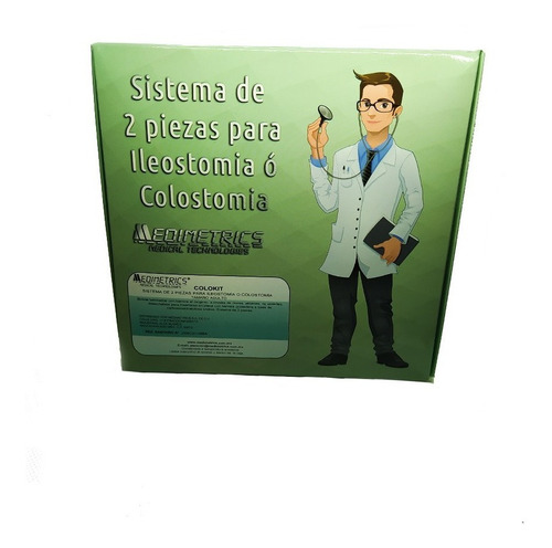 Bolsa De  2 Piezas Para Ileostomía O Colostomía