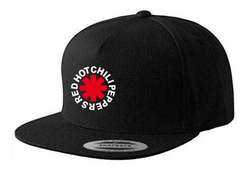 Gorra Plana Snapback Red Hot Chilli Peppers  - Logo - Rock