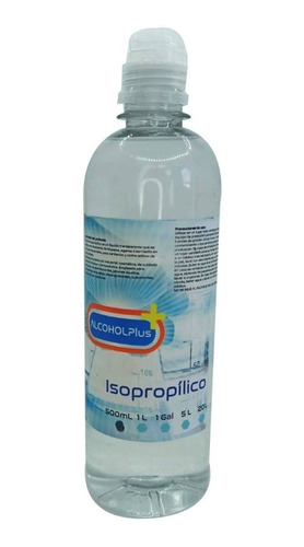 Alcohol Isopropílico Presentación De 500 Ml (pack 6 Piezas)