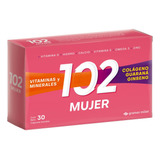 102 Plus Mujer Vitaminas Y Minerales 30 Caps Suplemento