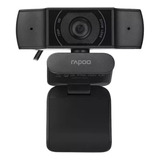 Camera Webcam Hd 720p Rotação 360 Foco Automático C200 Rapoo