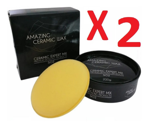 Amazing Ceramic Wax Detallado Hidrofobicidad Premium Brillo