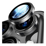 Protector Cámara Vidrio Aro Metálico Para iPhone 14 Pro Max