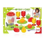 Antex 100% Chef Licuadora + Frutas + Comidas Accesorios 1155