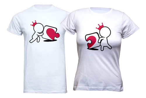 Poleras Para Parejas- San Valentin- Pololos 