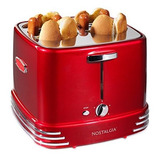 Nostalgia Rhdt800retrored Four Popup Hot Dog Tostadora