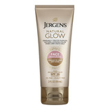 Crema Autobronceante Facial Jergens Fps20 Tono Oscuro