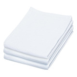 Toallas De Cocina Lito Linen And Towel 71 X 45 Cm Blanco ,x3