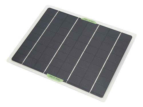 Cargador De Batería Solar Portátil Con Panel Solar De 10w Rv