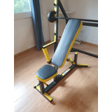 Banco De Pesas Wego Multiposiciones Kit De Discos Gym