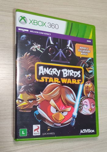 Jogo Mídia Física Angry Birds Star Wars Para Xbox 360 Ntsc