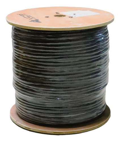 Cable U/utp Cat 6 Vcp Uso Exterior Ch Doble Negro X 305 M