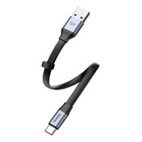 Cable Usb Tipo C 23 Cm Carga Rápida Transmisión De Datos