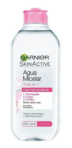 Agua Micelar Skin Active Garnier X 400 Ml