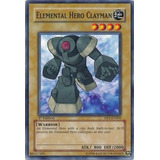 Elemental Hero Héroe Elemental Clayman Común Yugioh