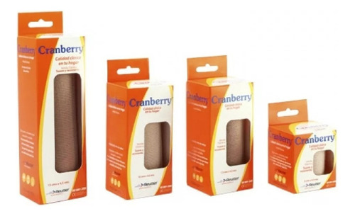 Venda Elástica Suave Y Resistente 15cm X 4.5mtrs Cramberry