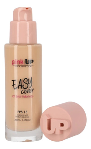 Base De Maquillaje Easy Cover Pink Up Cobertura Media Ligera