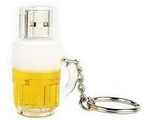 Pen Drive Chaveiro Chopp Beer Personalizado 16 Gb Jp261 