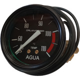 Reloj Temperatura Agua Negro Classic 52 Mm 110°orlan Rober