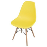 Silla De Comedor Grupo Sl Eames Estructura Varios Colores 