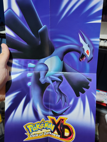 Pokémon Xd Completo Nintendo Game Cube Poster Msi Coleccion