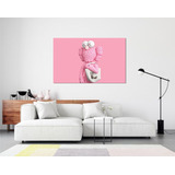 Cuadro Kaws Rosa | 90x60