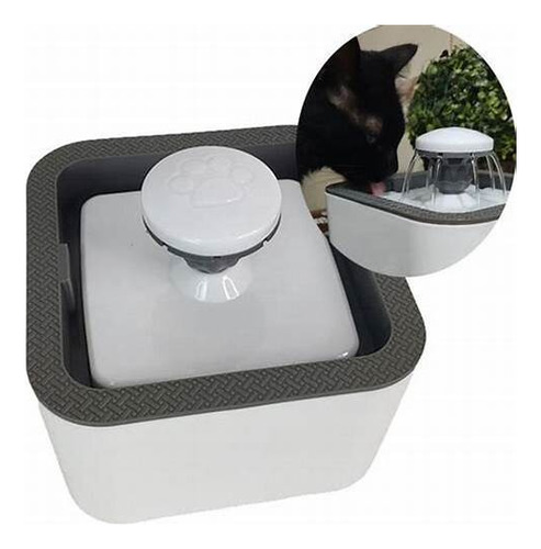 Fonte Bebedouro Gatos Cães Automático Com Filtro Usb Bivolt 