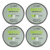 4x Chumbinho 4.5mm Jsb Match Pb Free 200un