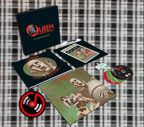 Queen - Box-set  - News Of The Wold - Vinilo - Cds_ Dvd New
