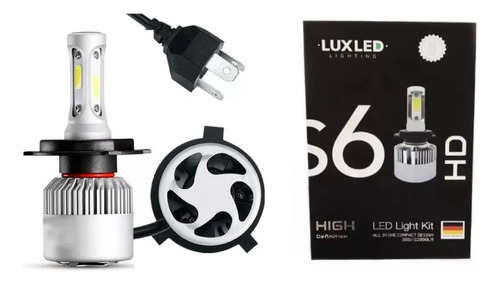 Kit Cree Led S6 Hd 44000 Lm H1 H4 H7 H11 9006 H8 9007 9004  