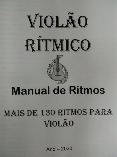 Manual De Ritmos Para Violão Guitarra 