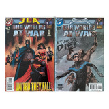 Lote Our Worlds At War (2001) X 2. One Shots. Dc. Ingles.