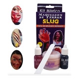 Kit Maquiagem De Terror Slug