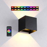 Luz De Pared Led Rgbw App Control Amazon Alexa Google