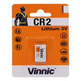 Pila Litio Cr2 Vinnic Lithium 3v Pack X 6 Unidades