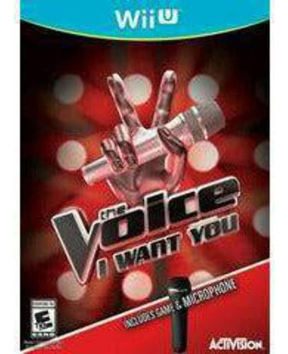 El Juego De Wiiu The Voice I Want You (sin Micrófono)