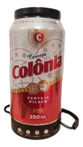 Caixinha De Som Personalizada Na Latinha Da Colônia 