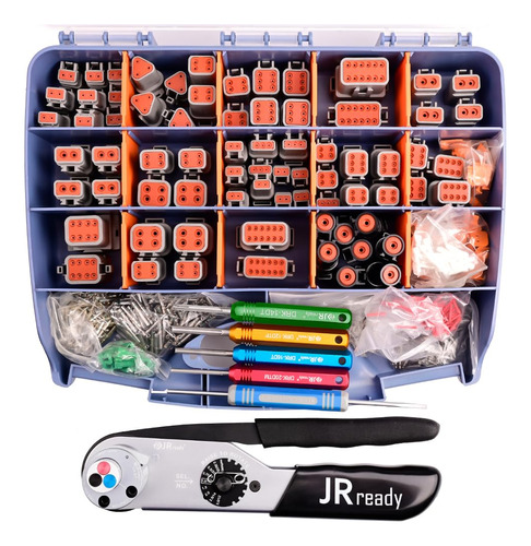 Jrready St6306-1 Kit Maestro De Conectores Deutsch Con Herra