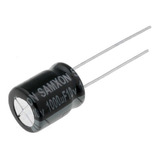 Capacitor Eletrolítico Radial 1.000uf * 10v (lote De 25 Pçs)